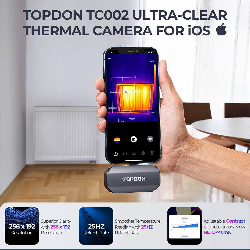 TOPDON TC002 Thermal Camera with Top-notch Accuracy for Temperature Detection