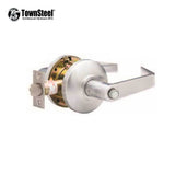 TownSteel - CSRC-76-S - Commercial Lever Set Handle - Clutch Lever Set - 2-3/4  Backset - Satin Chrome - Privacy - Grade 2