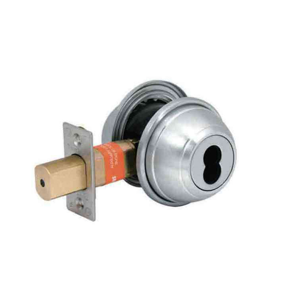 TownSteel - DBDI-61 - Commercial Deadbolt - Single - IC Core (SFIC) - 2-3/4  Backset - Satin Chrome - Grade 1