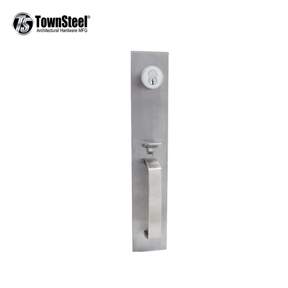 TownSteel - ED8900T - Thumbpiece Exit Trim - for Exit Devices - Dummy Function - Satin Stainless - Grade 1 - ED8900T-02-630