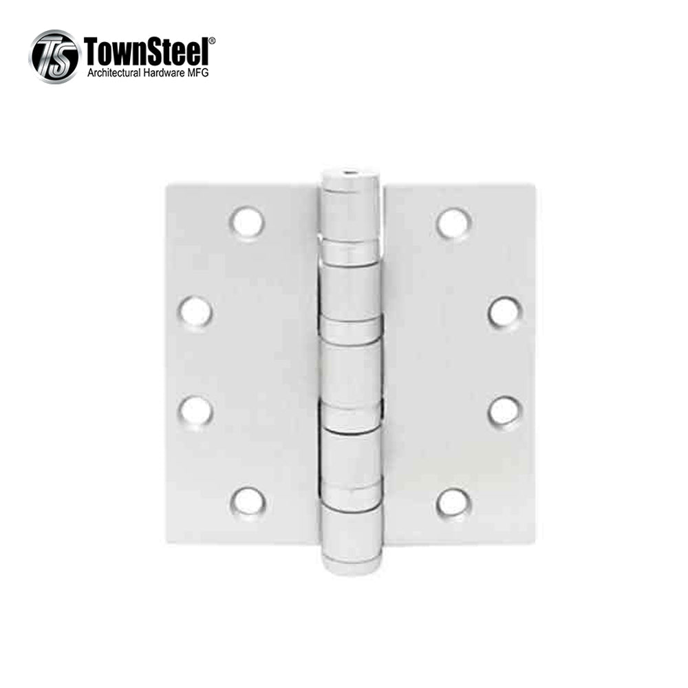 TownSteel - THBB 168 - Door Hinge - 4.5" x 4.5" - Heavy Weight - 4 Ball Bearings - 32D - No Removable Pin