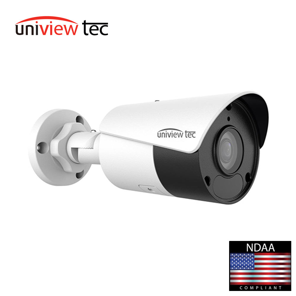 Uniview Tec IPB440X IR Bullet Camera 4mm 4MP True Day/Night WDR Fixed Lens