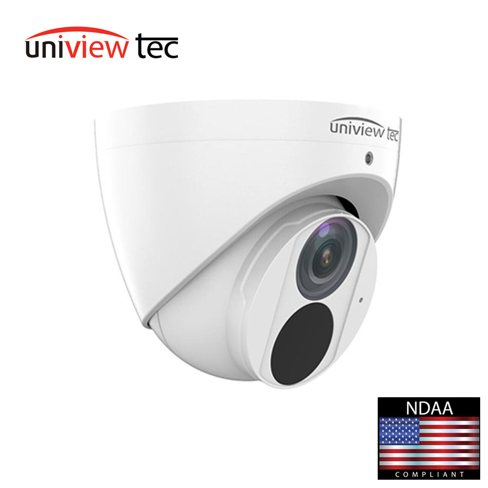 Uniview Tec IPT440AIX IR Turret Dome Camera 4mm 4MP True Day and Night WDR