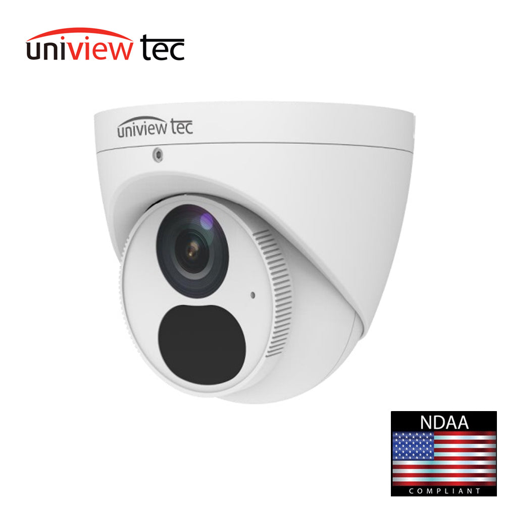 Uniview Tec IPT4B28X IR Turret Camera 2.8mm 4MP True Day and Night WDR 3-Way Axis