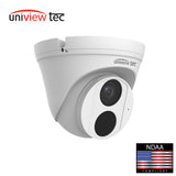 Uniview Tec IPT4E28X IR Turret Dome Camera 2.8mm 4MP True Day/Night WDR