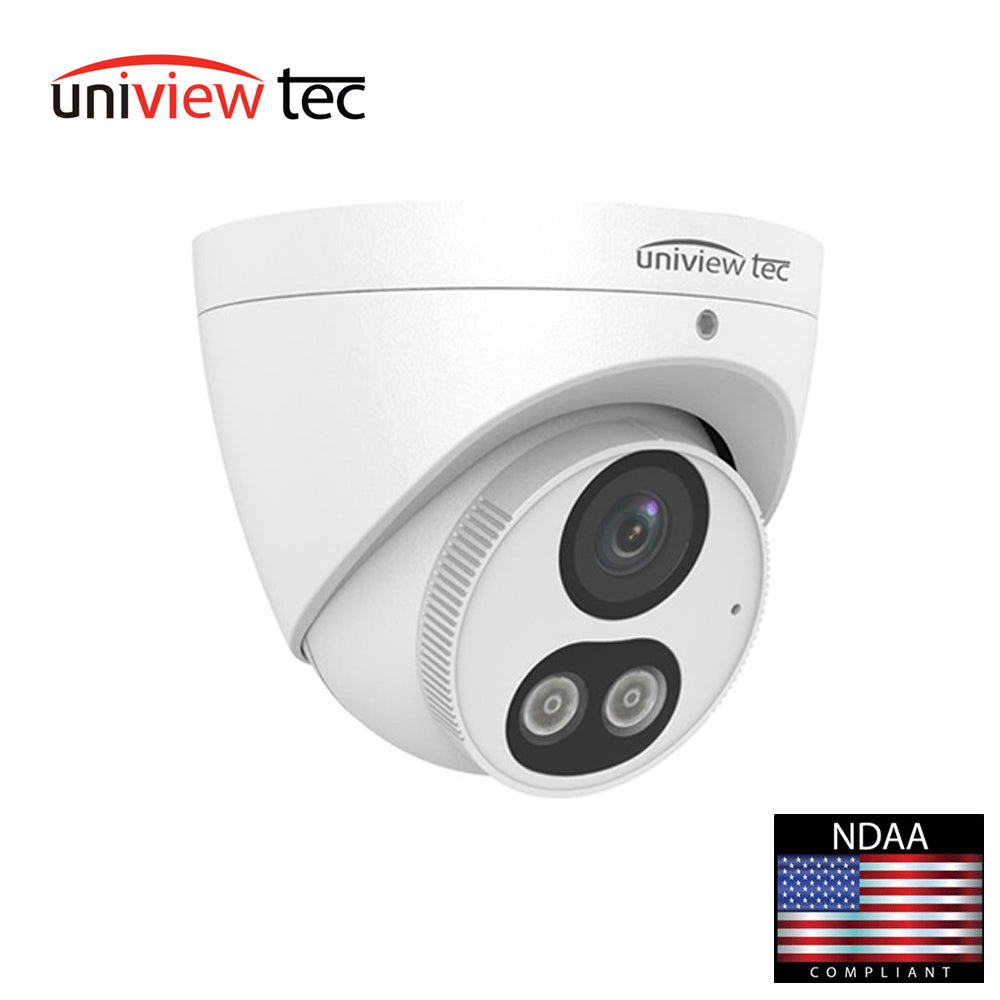 Uniview Tec IPT5C28X IR Intelligent Turret Camera 2.88mm 5MP True Day/Night Color Hunter WDR