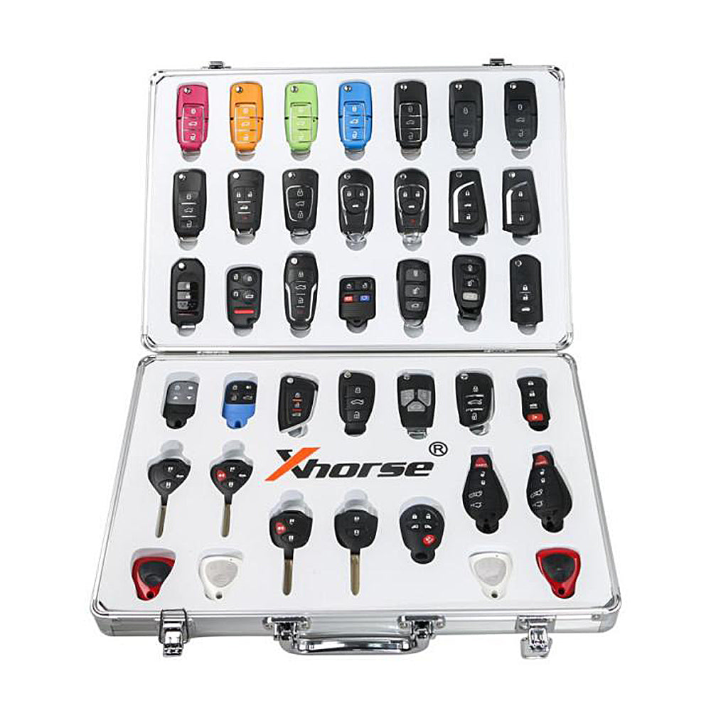 XHORSE - Universal Remote Key Set w/ Aluminum Case for VVDI Programming Tool