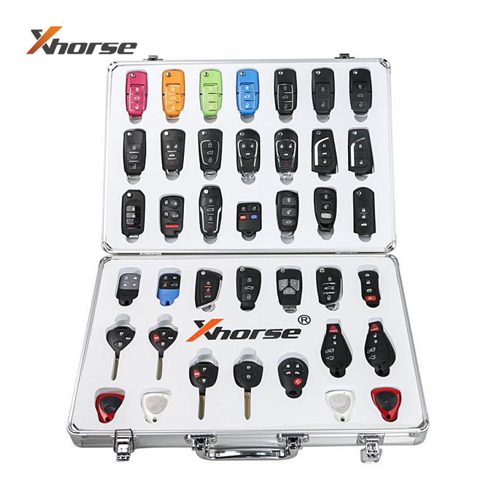 XHORSE - Universal Remote Key Set w/ Aluminum Case for VVDI Programming Tool