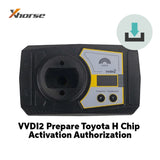 Xhorse VVDI2 Prepare Toyota H Chip (128-bit) Activation Software