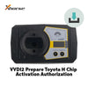 Xhorse VVDI2 Prepare Toyota H Chip (128-bit) Activation Software