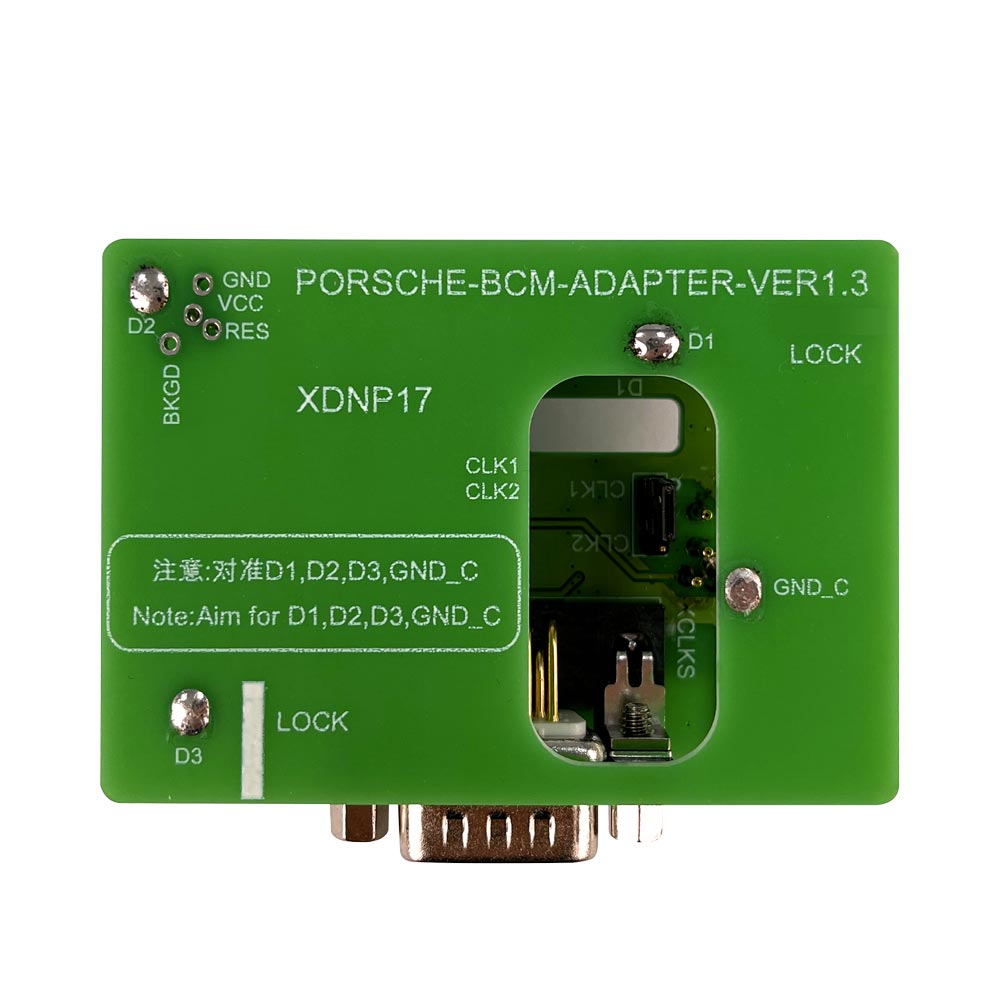 Xhorse XDNP17GL PORSCHE BCM Solderless Adapter for Mini Prog and VVDI Key Tool Plus