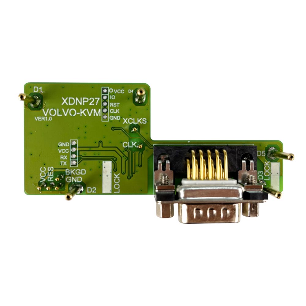 Xhorse XDNP27GL VOLVO KVM Solderless Adapter for Mini Prog and VVDI Key Tool Plus