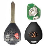 Universal Wired Remote Head Key with Toyota Style 4B for VVDI Key Tool