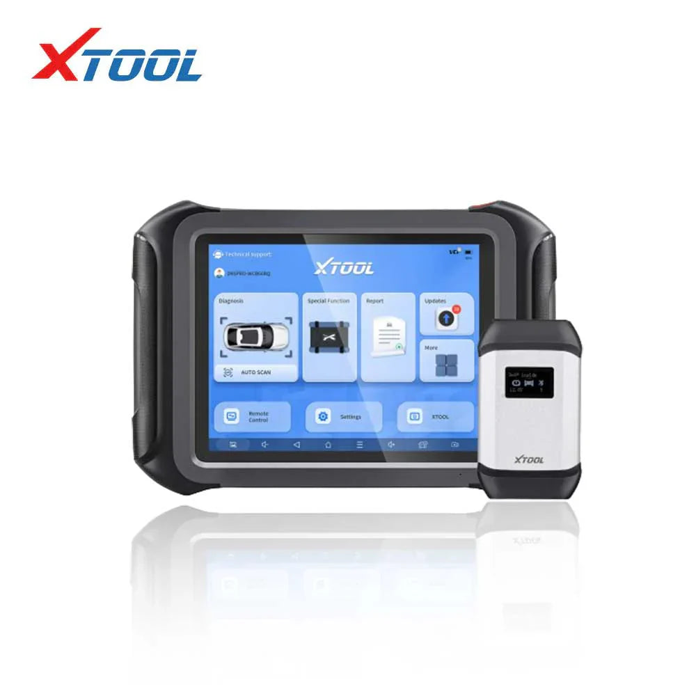 XTOOL - D9S PRO - Full System Diagnostic Tool and KC501 Key Chip Programmer with Blue Smart Key Emulator and Adapters Kit