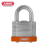 ABUS - 41/40 - Extreme Corrosion Resistant Self-Locking Laminated Steel Padlock with Optional Keying and Optional Finish  - 1-47/64 Inch Width