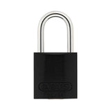 ABUS - 72/30 - Extreme Heat Resistant Rekeyeable Solid Anodized Aluminum Padlock with Optional Finish and Optional Keying - 1-17/64 Inch Width