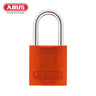 ABUS - 72/30 - Extreme Heat Resistant Rekeyeable Solid Anodized Aluminum Padlock with Optional Finish and Optional Keying - 1-17/64 Inch Width