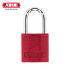 ABUS - 72/30 - Extreme Heat Resistant Rekeyeable Solid Anodized Aluminum Padlock with Optional Finish and Optional Keying - 1-17/64 Inch Width