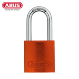 ABUS - 72/40HB40 - Corrosion Resistant Anodized Aluminum Padlock - 1-1/2 Inch Shackle with Optional Keying and Optional Finish