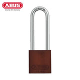 ABUS - 72/40HB75 - Extreme Heat and Corrosion Resistant Aluminum Padlock with Optional Finish and Optional Keying - 1-17/32 Inch Width