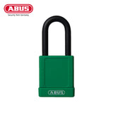 ABUS - 74/40 - Synthetic Coated Corrosion and Chemical Resistant Aluminum Padlock with Optional Keying and Optional Finish - 1-37/64 Inch Width