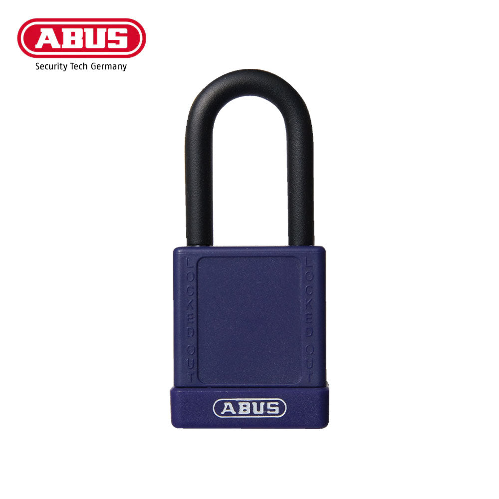 ABUS - 74/40 - Synthetic Coated Corrosion and Chemical Resistant Aluminum Padlock with Optional Keying and Optional Finish - 1-37/64 Inch Width