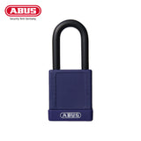 ABUS - 74/40 - Synthetic Coated Corrosion and Chemical Resistant Aluminum Padlock with Optional Keying and Optional Finish - 1-37/64 Inch Width