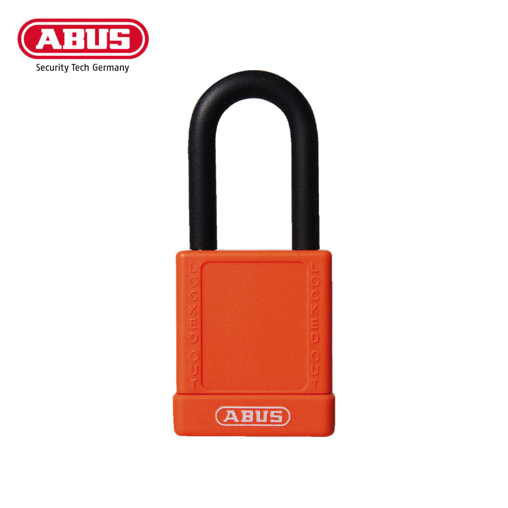 ABUS - 74/40 - Synthetic Coated Corrosion and Chemical Resistant Aluminum Padlock with Optional Keying and Optional Finish - 1-37/64 Inch Width