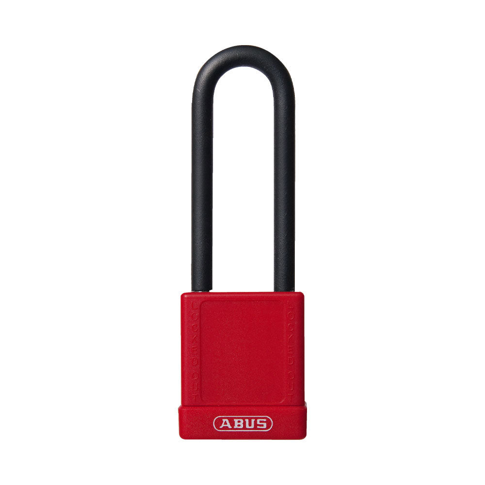 ABUS - 74/40HB75 - Synthetic Coated Corrosion and Chemical Resistant Aluminum Padlock - 3 Inch Shackle with Optional Keying and Optional Finish