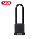 ABUS - 74/40HB75 - Synthetic Coated Corrosion and Chemical Resistant Aluminum Padlock - 3 Inch Shackle with Optional Keying and Optional Finish