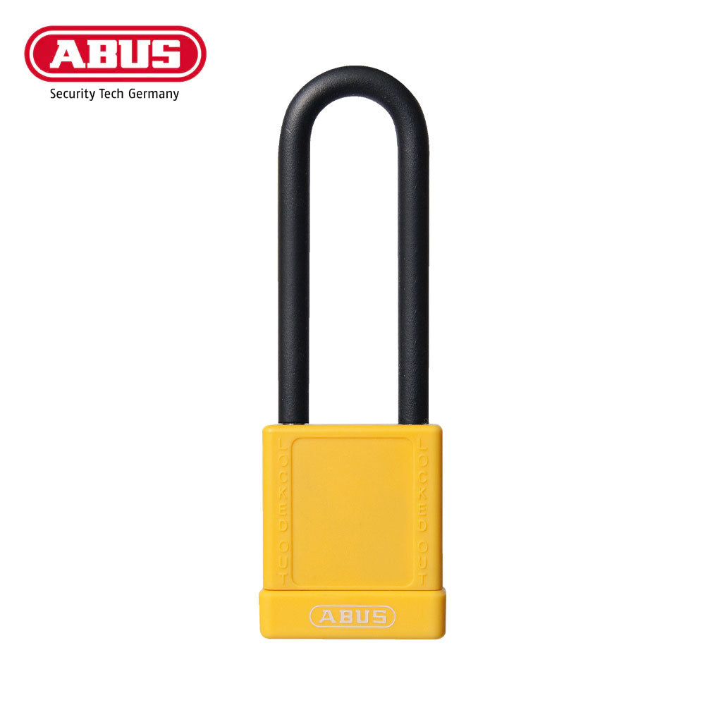 ABUS - 74/40HB75 - Synthetic Coated Corrosion and Chemical Resistant Aluminum Padlock - 3 Inch Shackle with Optional Keying and Optional Finish