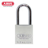 ABUS - 83AL/45 - Rekeyable Weatherproof Corrosion Resistant Brushed Aluminum Padlock with Optional Shackle Length and Optional Keying - 1-27/32 Inch Width