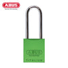 ABUS - 83AL/45 - Rekeyable Weatherproof Corrosion Resistant Green Aluminum Padlock with Optional Shackle Length and Optional Keying - 1-27/32 Inch Width