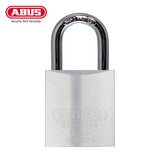 ABUS - 83/50 - Ever Composite Corrosion Resistant Chrome Solid Brass Padlock with Optional Shackle Length and Optional Keyway - 1-57/64 Inch Width