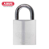 ABUS - 83/50 - Ever Composite Corrosion Resistant Chrome Solid Brass Padlock with Optional Shackle Length and Optional Keyway - 1-57/64 Inch Width