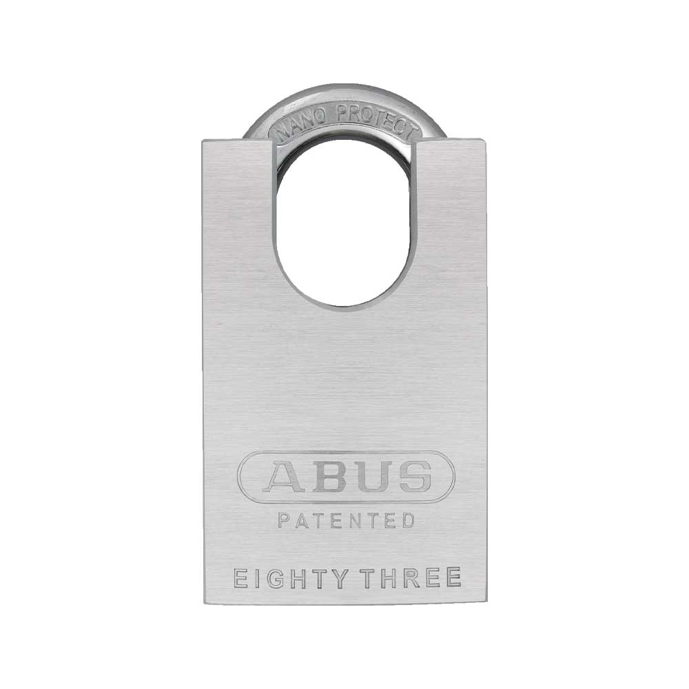 ABUS - 83CS/50 - Rekeyable Corrosion Resistant Chrome Solid Brass Padlock with Optional Keyway - 1-57/64 Inch Width