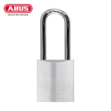 ABUS - 83/50 - Ever Composite Corrosion Resistant Chrome Solid Brass Padlock with Optional Shackle Length and Optional Keyway - 1-57/64 Inch Width