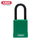 ABUS - 76/40 - Nylon-Covered Aluminum Core Padlock - 1-1/2 Inch Shackle with Optional Keying and Optional Finish