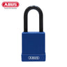 ABUS - 76/40 - Nylon-Covered Aluminum Core Padlock - 1-1/2 Inch Shackle with Optional Keying and Optional Finish