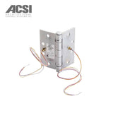 ACSI - 5BB1 - Ball Bearing Full Mortise Hinge 4-1/2 Inch x 4-1/2 Inch with Concealed Electric Through-Wire