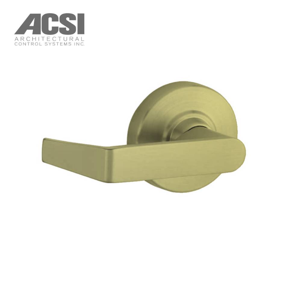 ACSI - ACND96LDEL-RHO - Vandlgard Storeroom Electric Cylindrical Lock Rhodes Lever Fail Safe Exit Switch - Grade 1