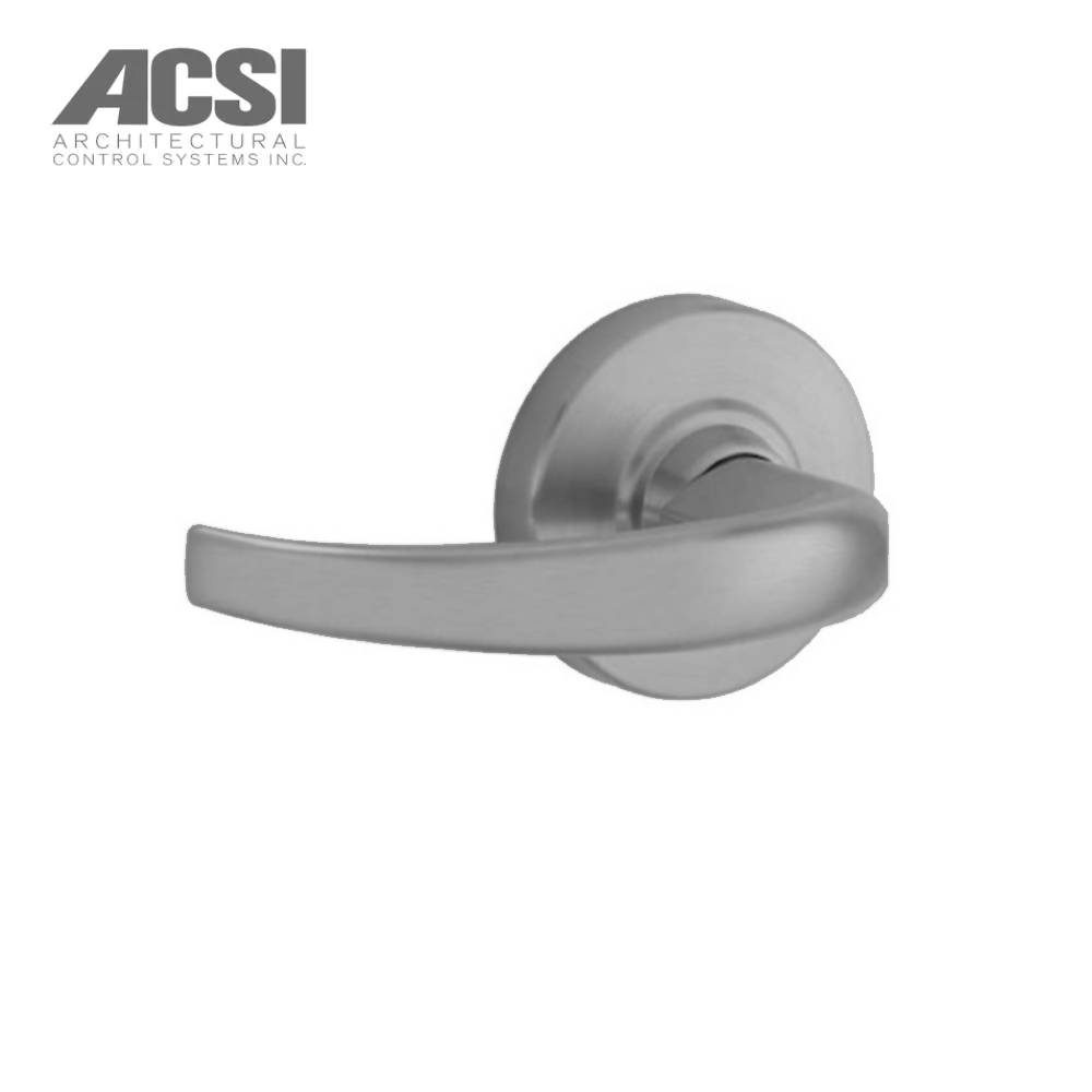 ACSI - ACND12DEL-SPA - Electric Cylindrical Reversible Lock with Sparta Lever and Fail Safe Exit Only - Grade 1