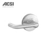 ACSI - ACND12DEL-TLR - Electric Cylindrical Reversible Lock with Tubular Lever and Fail Safe Exit Only - Grade 1