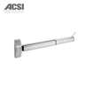 ACSI - ED5200-W036 - Rim Exit Device - ED5000 Pushpad - Electric Latch Retraction - 24 Volt AC/DC