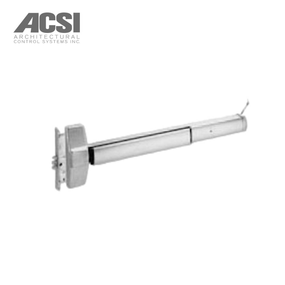 ACSI - ED5600L-W036 - Mortise Exit Device - ED5000 Series - Pushpad Latch Retraction - 24 Volt AC/DC