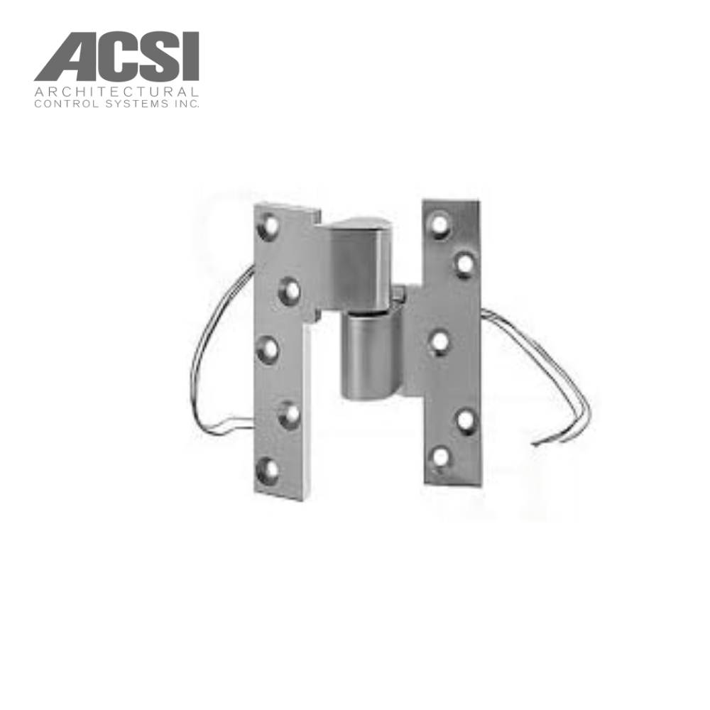 ACSI - EM19 - Rixson Electrified Intermediate Pivot - Concealed Electric Through-Wire - Handed 3/4 Inch Offset