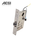 ACSI - M1510M-1-8205 - Entry Mortise Lock Body - Fail Safe with L Rose Design - Less Cylinder and Sargent 8200 Series Office - 26D (Satin Chrome)