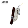 ACSI - M1510M-1-8205 - Entry Mortise Lever Lock - Fail Safe with LN Rose A Lever Design - Less Cylinder and Sargent 8200 Series Office