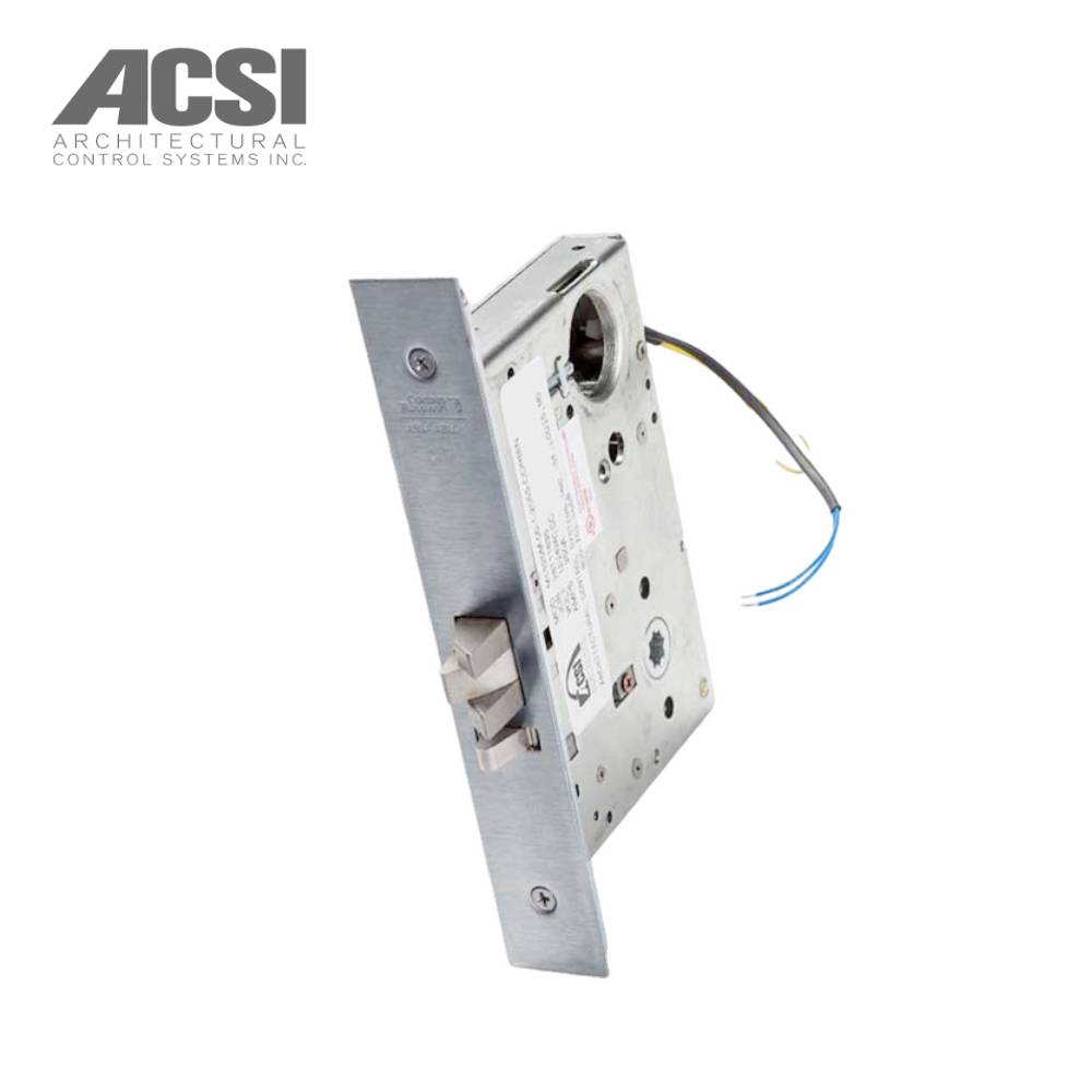 ACSI - M1510M-1-ML2055-LL - Entry Mortise Lever Lock - Fail Safe with Motor Controlled - L Rose, L Lever Design and Corbin Russwin 2000 Series Office