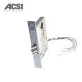 ACSI - M1510M-AE-1-8205-LW1 - Entry Mortise Lever Lock - Fail Safe with LW1 Escutcheon Design - Authorized Egress - Less Cylinder and Sargent 8200 Series Office - 26D (Satin Chrome)